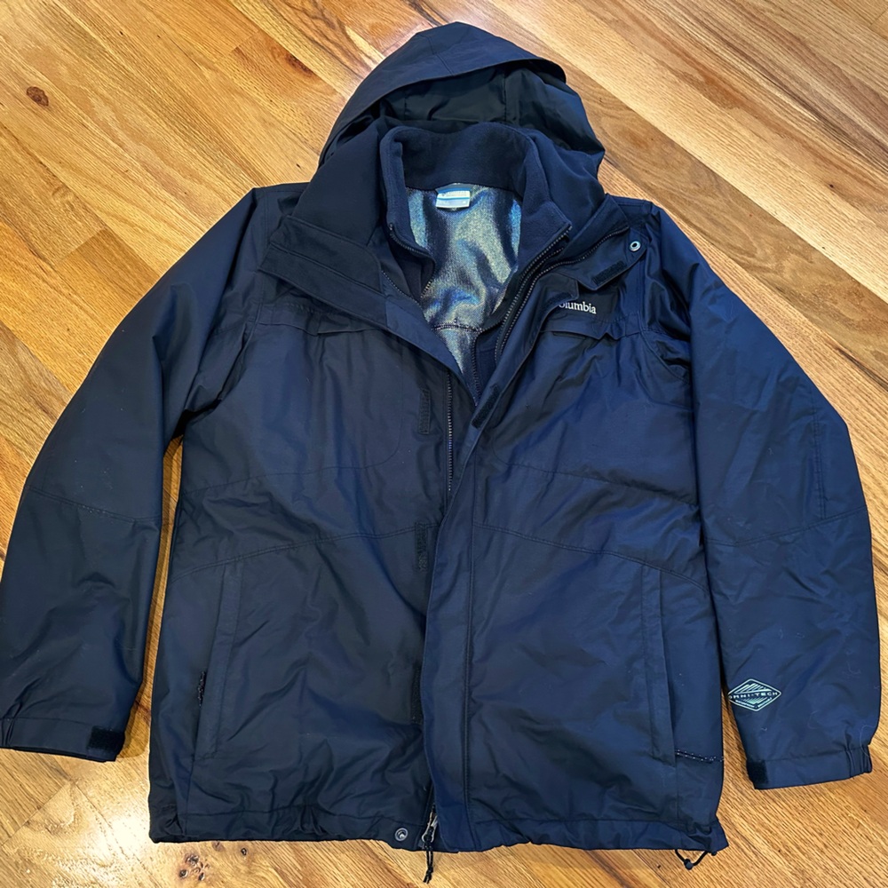 COLUMBIA Men’s Black Ski / Winter Jacket Size M